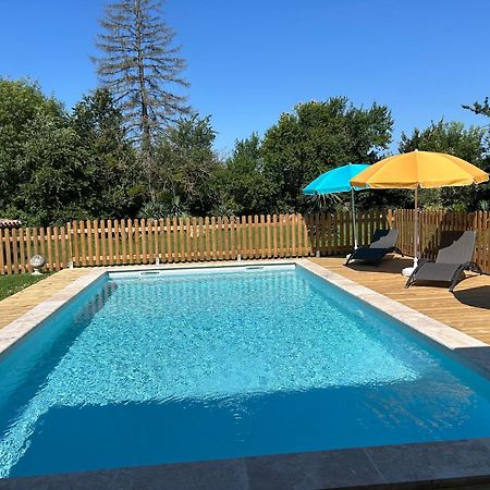Maison D'Hotes "La Clef Des Champs" Piscine Ortance Sajas Exterior foto